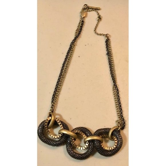 Kenneth Cole New York Jewelry - Kenneth Cole New York with interesting interlinking rings of different materials